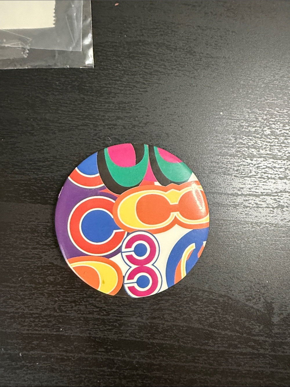 Coach RARE Signature Button - Picture 1 of 2